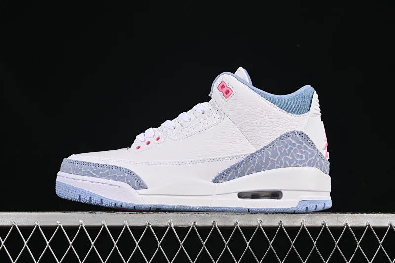 All categories Air Jordan Jordan series basketball shoes Air Jordan 3 Air Jordan 3 "Cobalt Bliss" AJ3 Joe 3 pastel fluorescent HQ0784-101